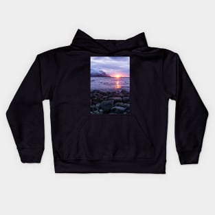 Rocky Lofoten Sunset Kids Hoodie